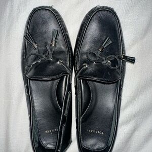 Cole haan black loafers